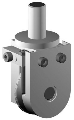 Abrollhalter für CNC-Fräsmaschinen