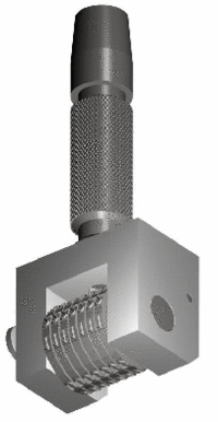 Rad-Schlagstempel zum Kennzeichnen von Metallen u.a. Werkstoffen